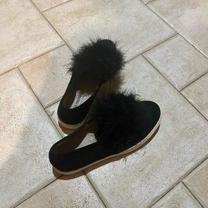 Emily Pom Pom Sneakers In Black - Steve Madden